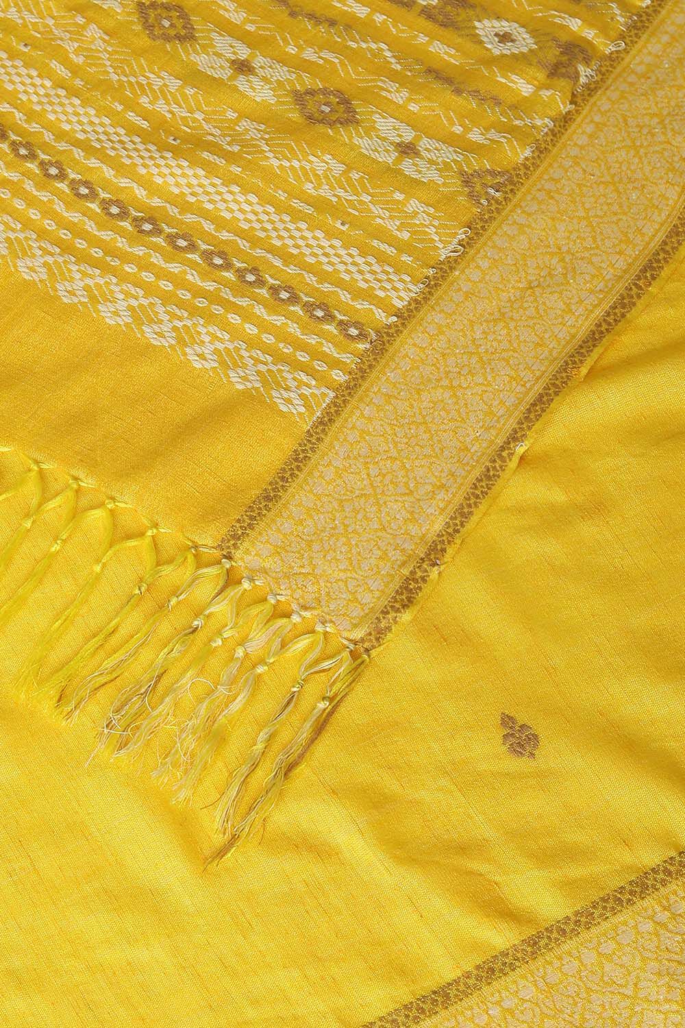 Yellow Modal Eri Assam Saree image number null