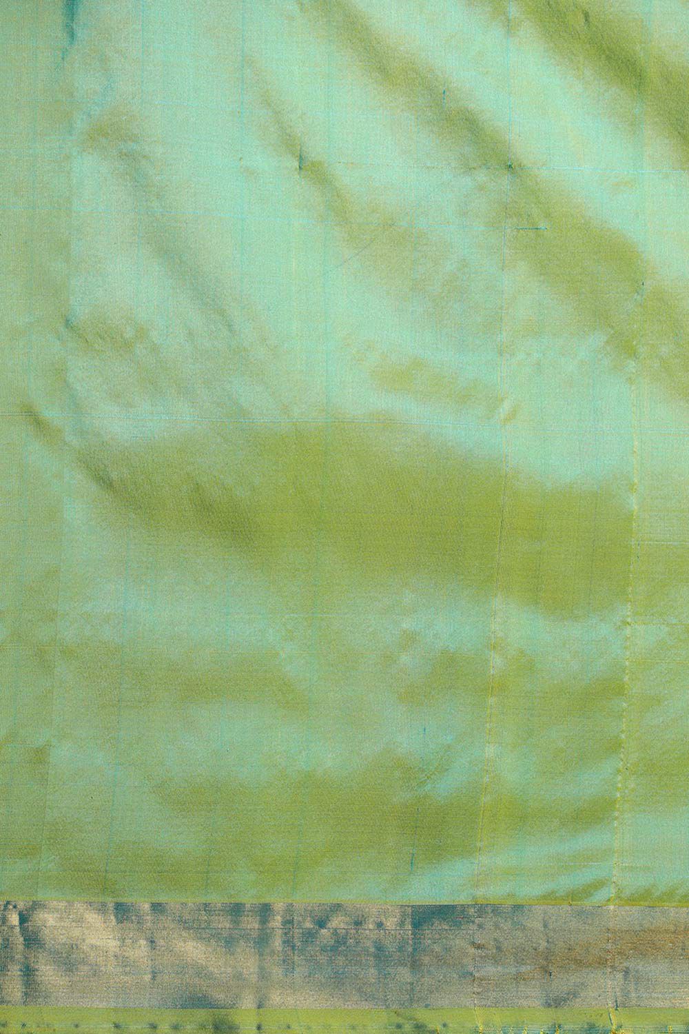 Blue Pure Silk Uppada Jamdani Saree image number null