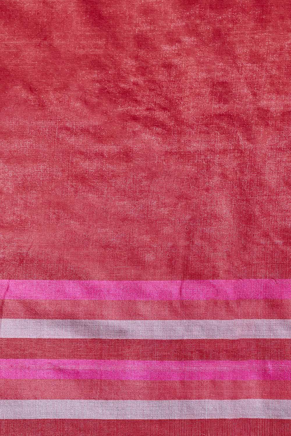 Dark Green Ikat Pure Tussar Silk Gopalpur Saree image number null
