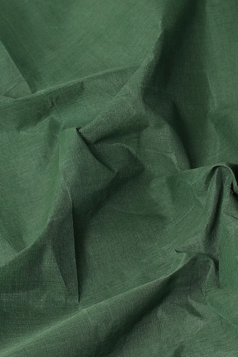 Green Pure Cotton Bengal Saree image number null