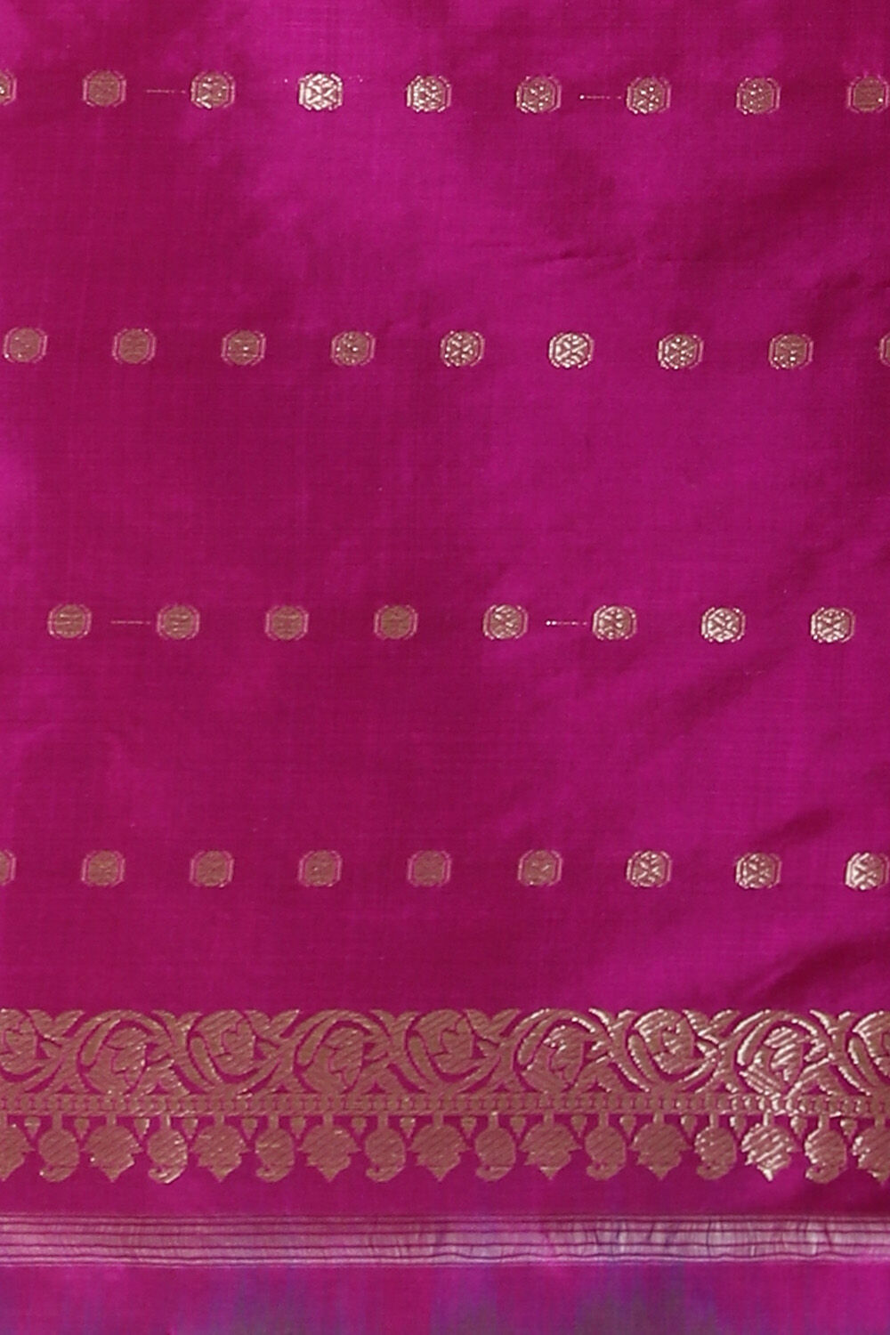 Dark Green Pure Silk Banarasi Saree image number null