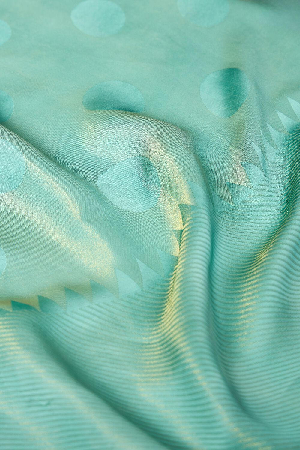 Light Blue Woven Viscose Saree image number null