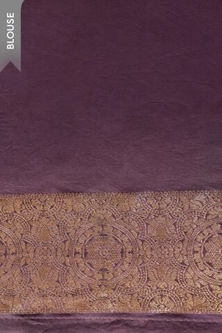 Light Violet Woven Viscose Satin Saree thumbnail image number null
