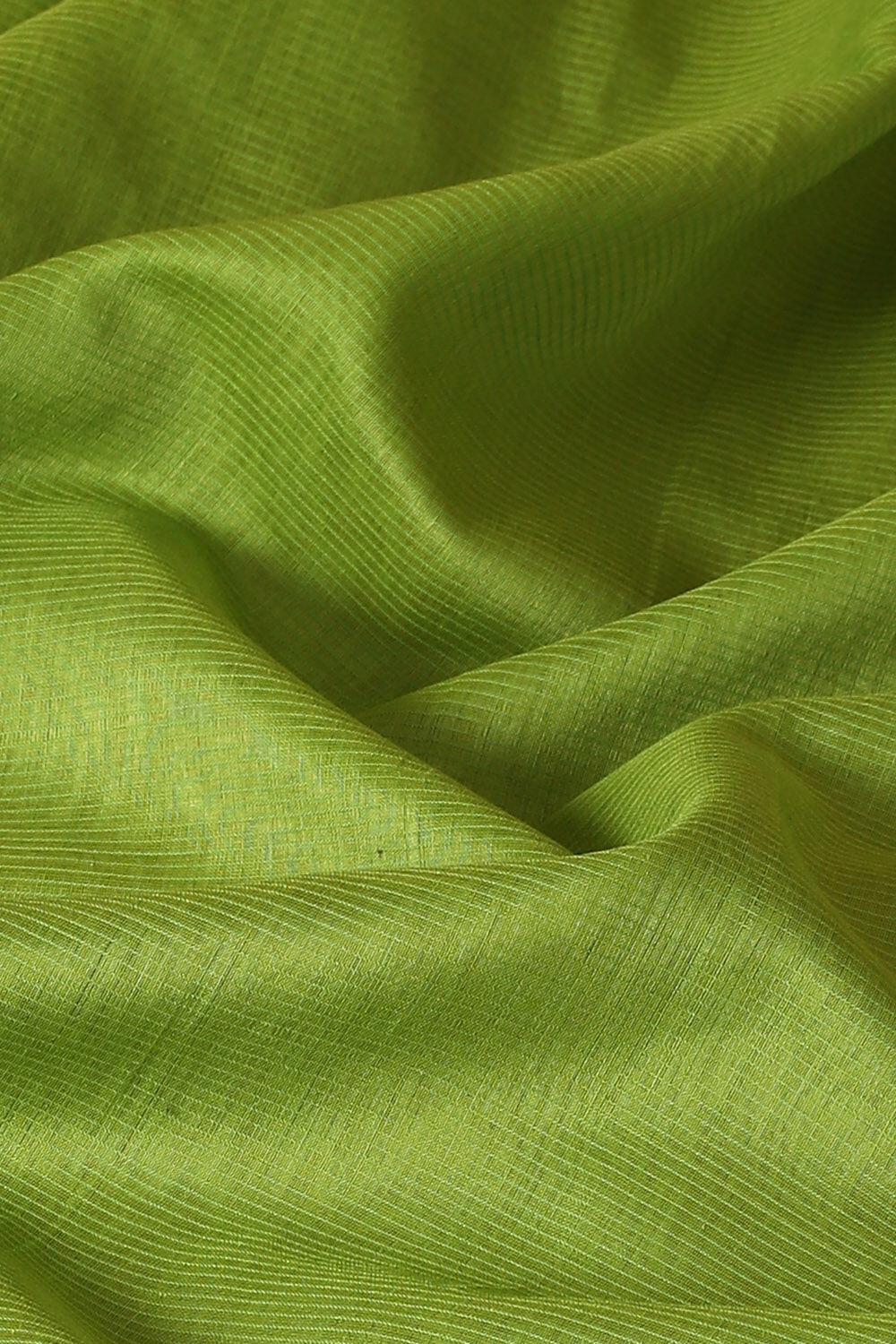 Light Green Pure Silk Cotton Maheswari Saree image number null