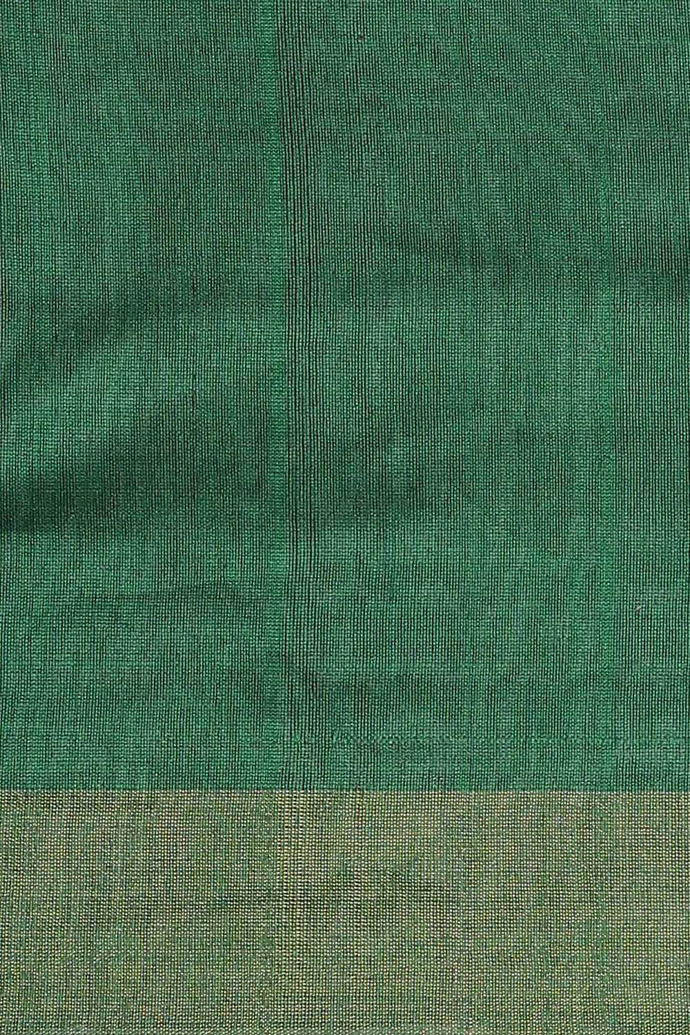 Dark Red Pure Khadi Silk Bhagalpuri Saree image number null