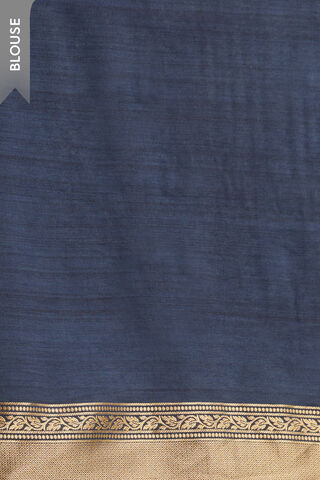 Blue Woven Viscose Luxe Saree thumbnail image number null