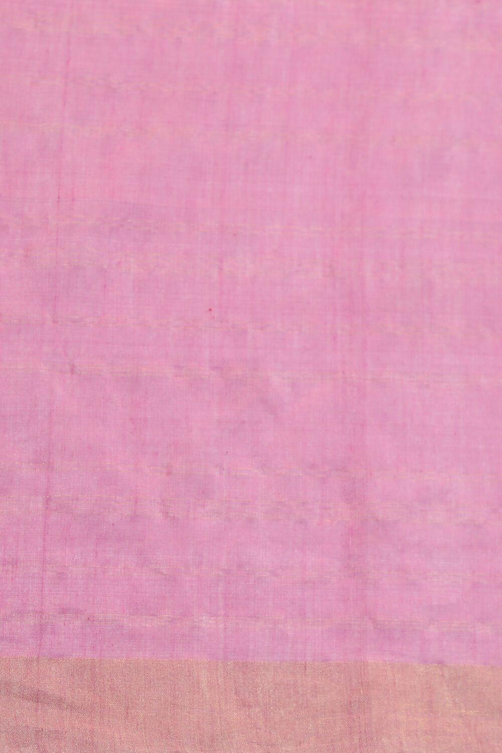 Pink Woven Pure Silk Cotton Bengal Saree image number null