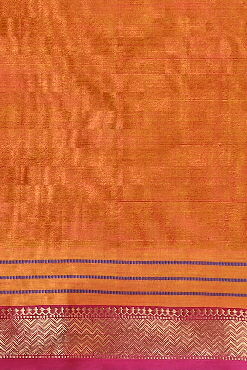 Yellow Pure  Silk Maheswari Saree image number null