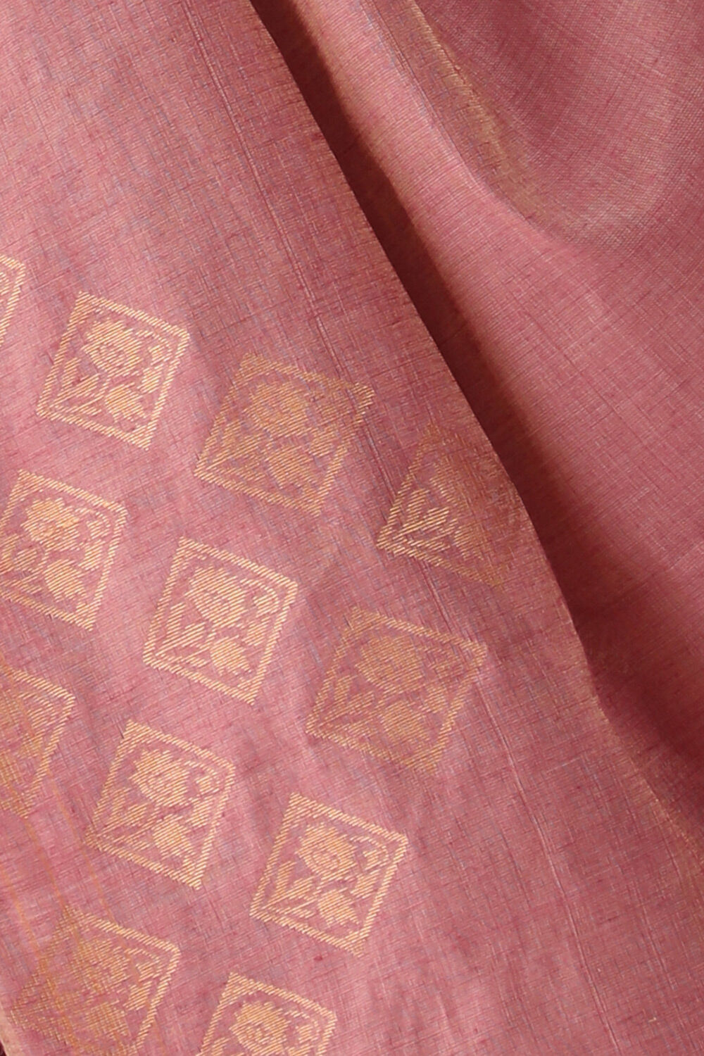 Light Violet Chattisgarh Pure Silk Tissue Woven Saree image number null
