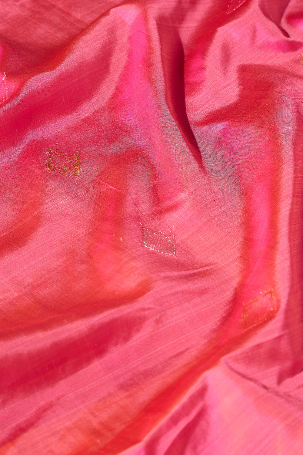 Light Pink Woven Pure Silk Kanjivaram Saree image number null