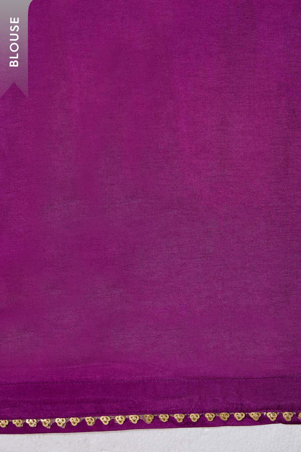 Multicoloured Pure Silk Embroidered Saree image number null
