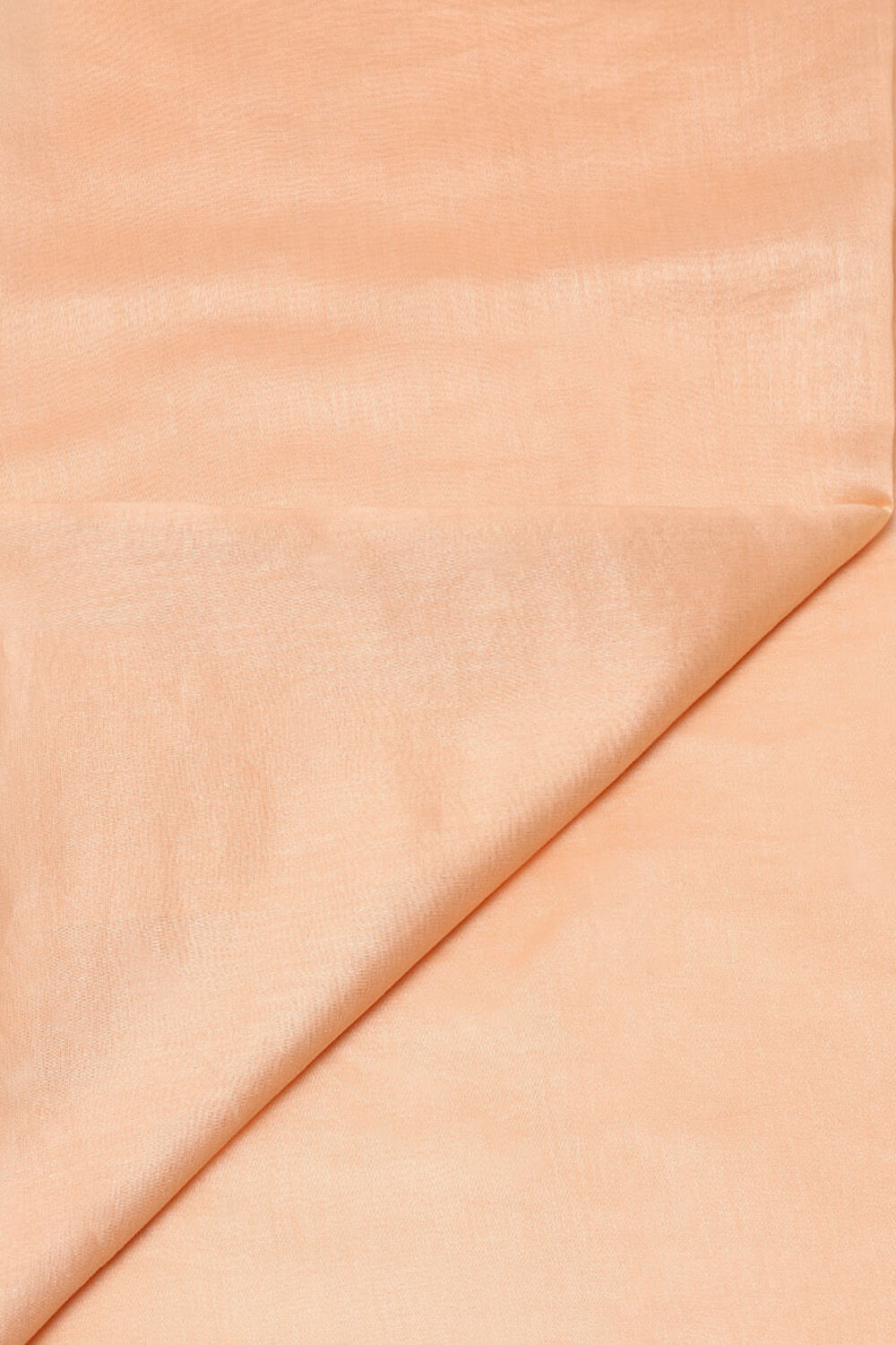 Light Orange Pure Silk Cotton Embroidered Saree image number null