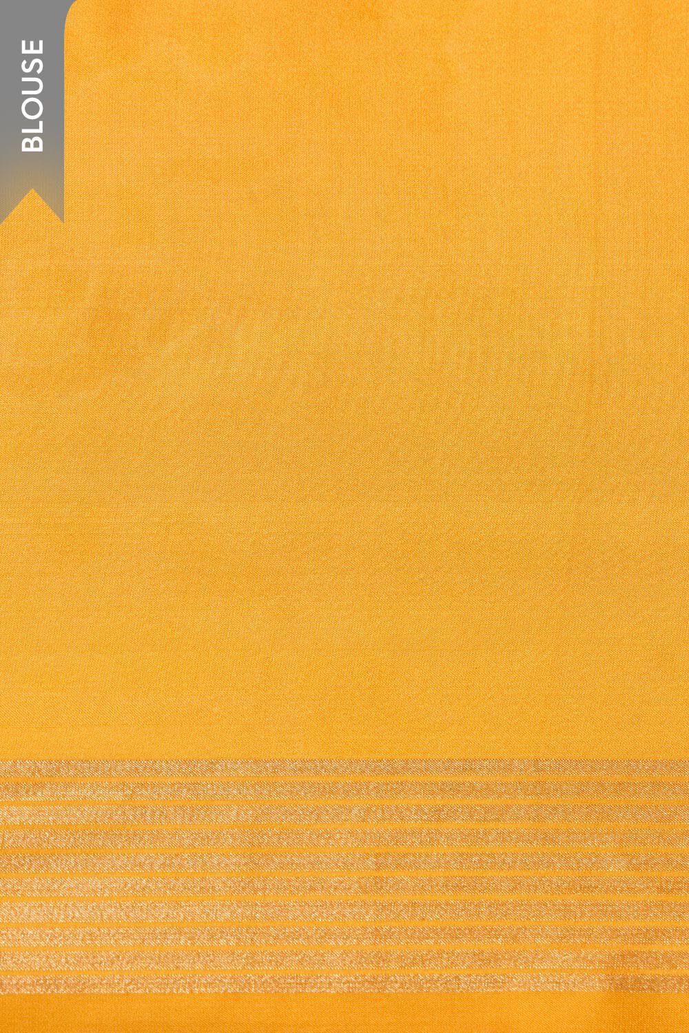 Light Yellow Silk Viscose Cutwork Banaras  Saree image number null