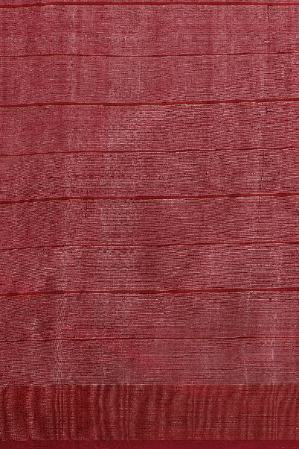 Red Pure Tussar Silk Bhagalpuri Saree image number null