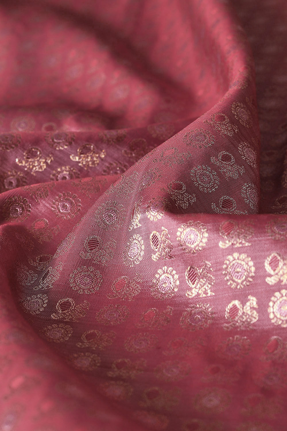 Red Pure Silk Kanjivaram Saree image number null