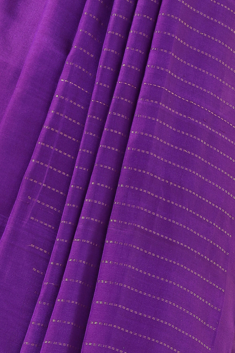 Violet Handwoven South Pure Silk Tencel Saree image number null