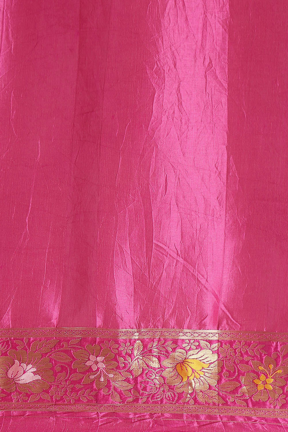 Dark Pink Viscose Luxe Woven Saree image number null