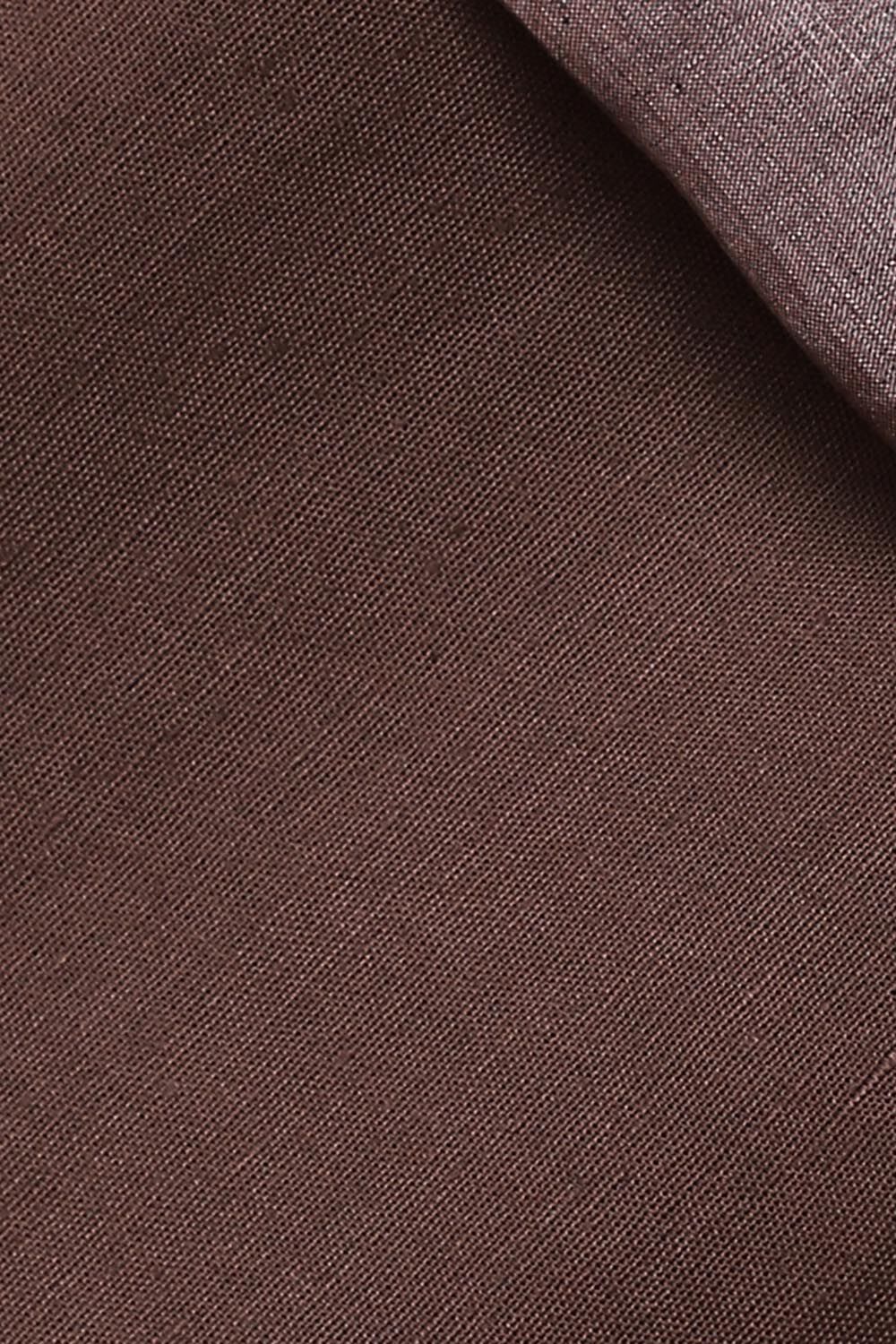 Brown Tussar Embroidered Unstitched Suit Set image number null