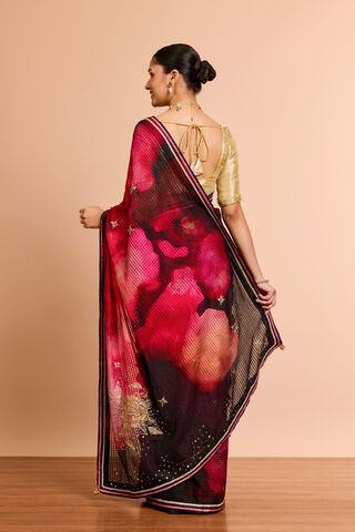 Multi Pure Silk Cotton Printed Embroidered Saree thumbnail image number null