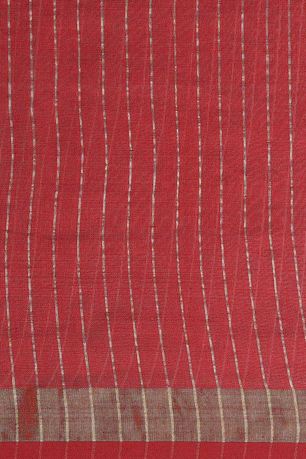 Dark Pink Pure Silk Vanya Jamdani Saree image number null