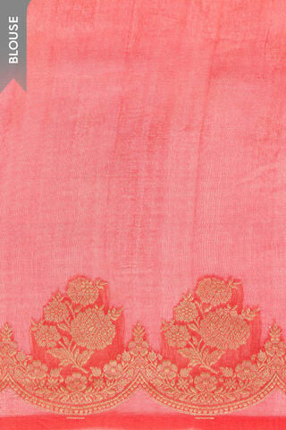 Multi Pure Silk Organza Kadwa Banarasi Saree thumbnail image number null