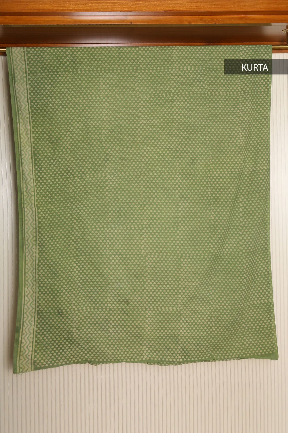 Sage Green Pure Cotton Suit Set image number null