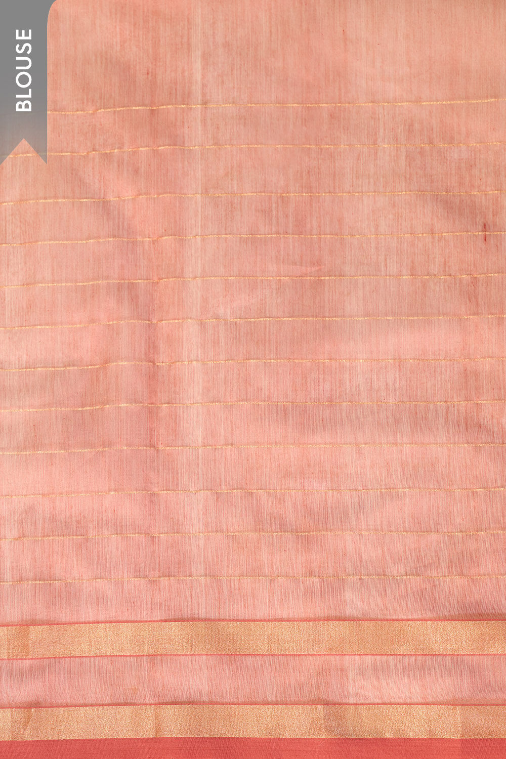Pink Woven Pure Silk Cotton Chanderi Saree image number null