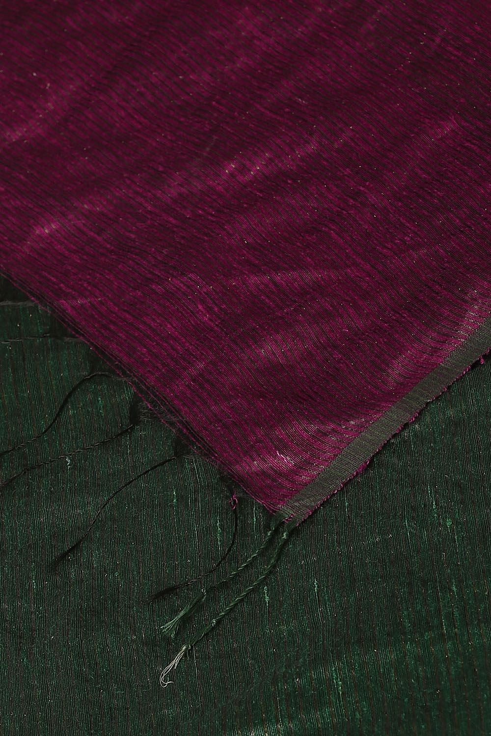Green Pure Silk Vanya Bengal Saree image number null
