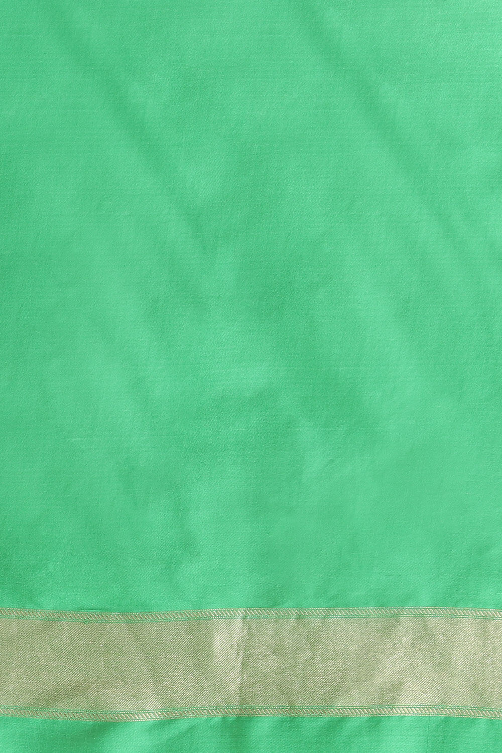 Light Green Pure Silk Banarasi Saree image number null