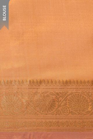 Light Pink Silk Viscose Cutwork Banaras  Saree thumbnail image number null
