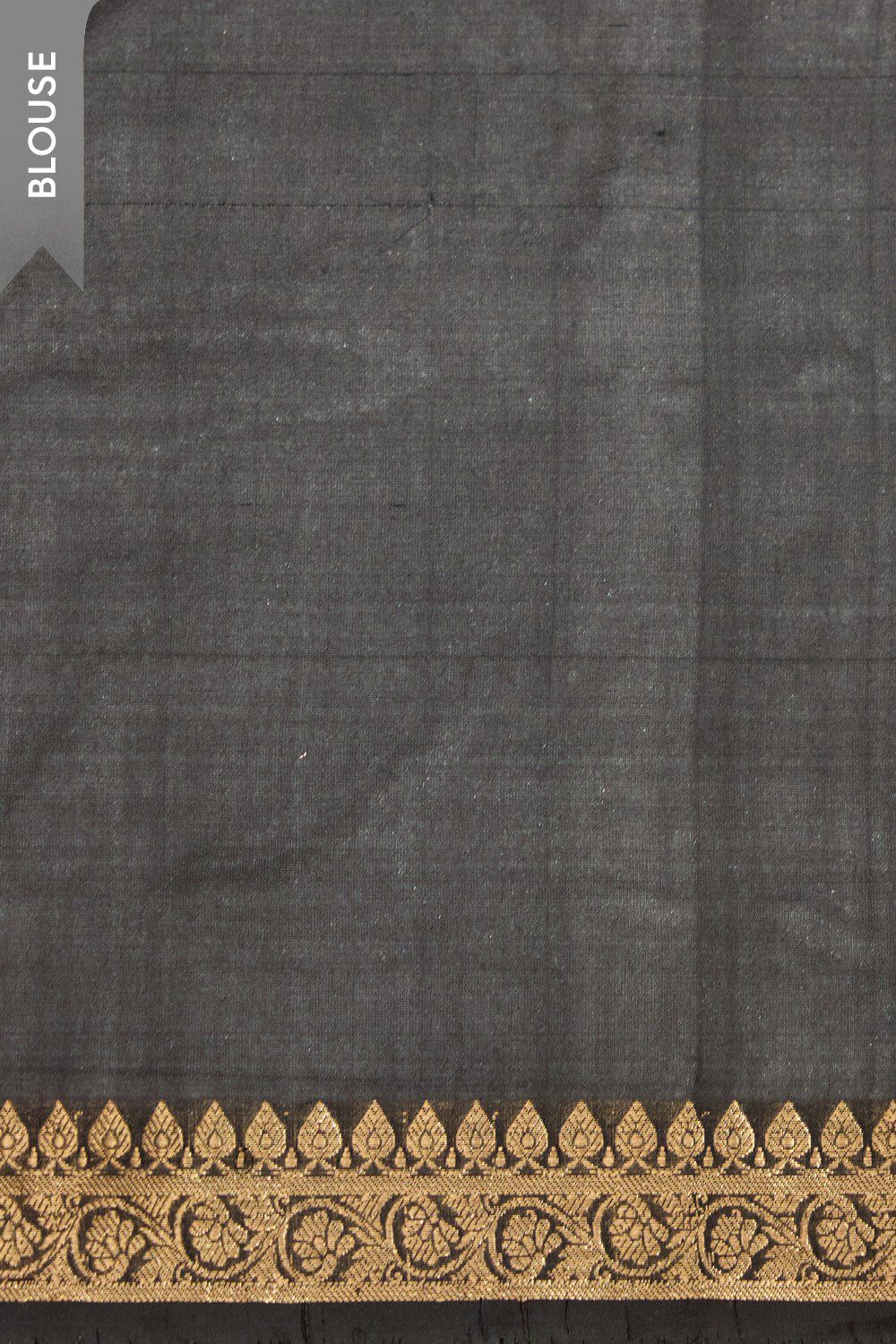 Grey Silk Viscose Cutwork Banaras Inspired Design Saree image number null