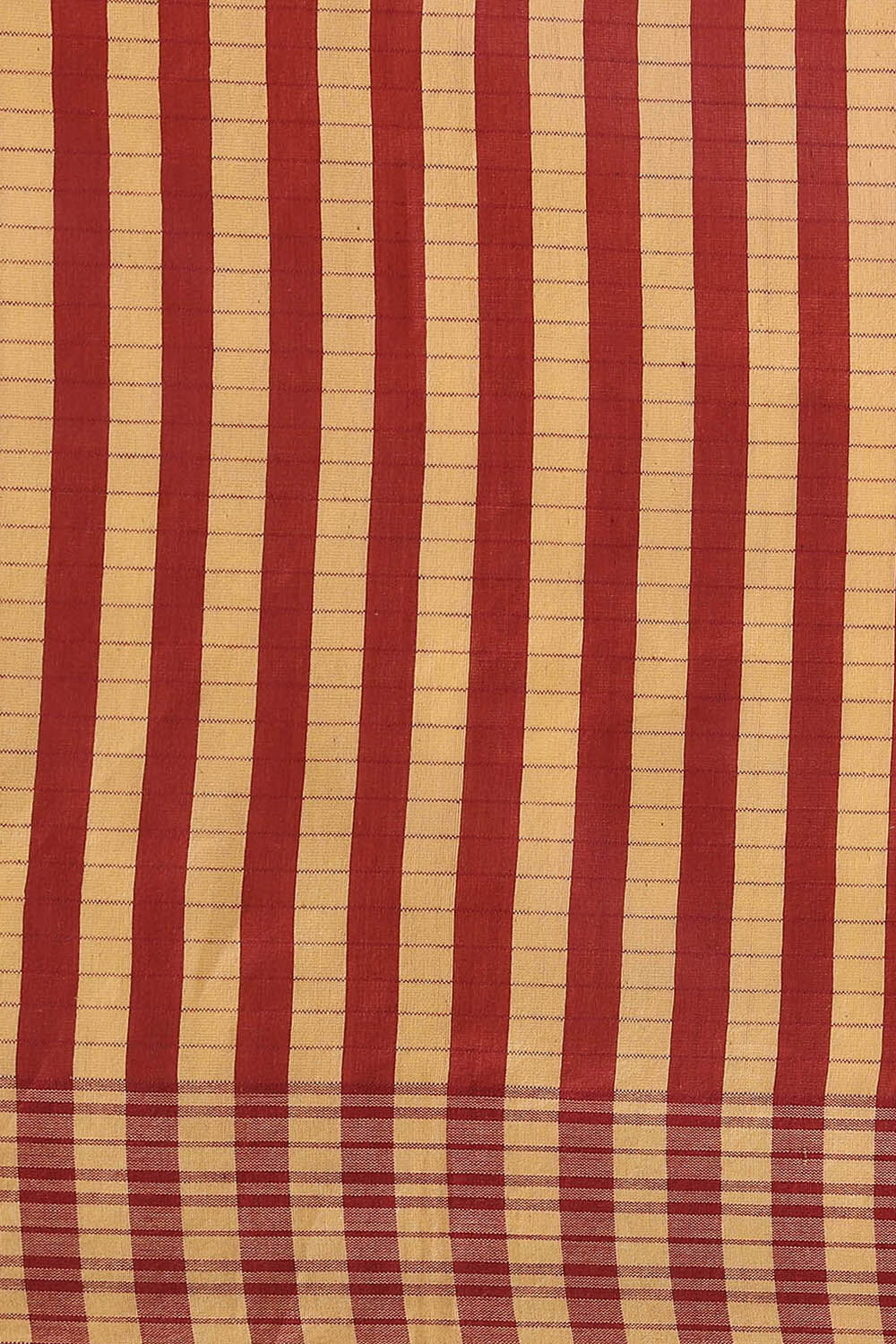 Yellow Pure Tussar Silk Bhagalpuri Saree image number null