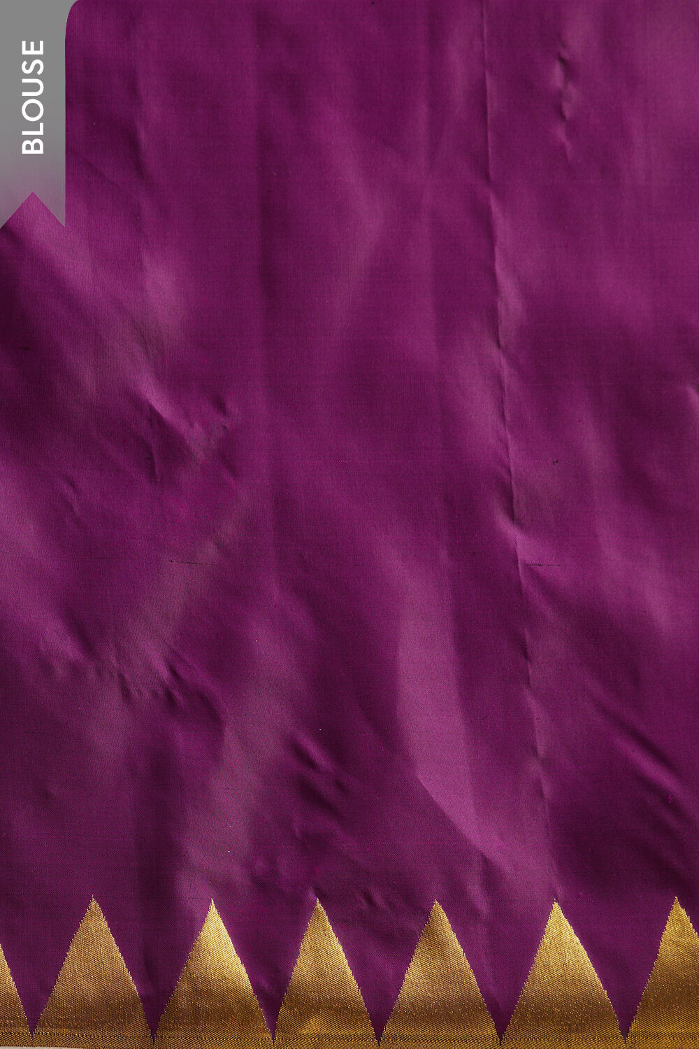 Violet Woven Pure Silk Kanjivaram Saree image number null