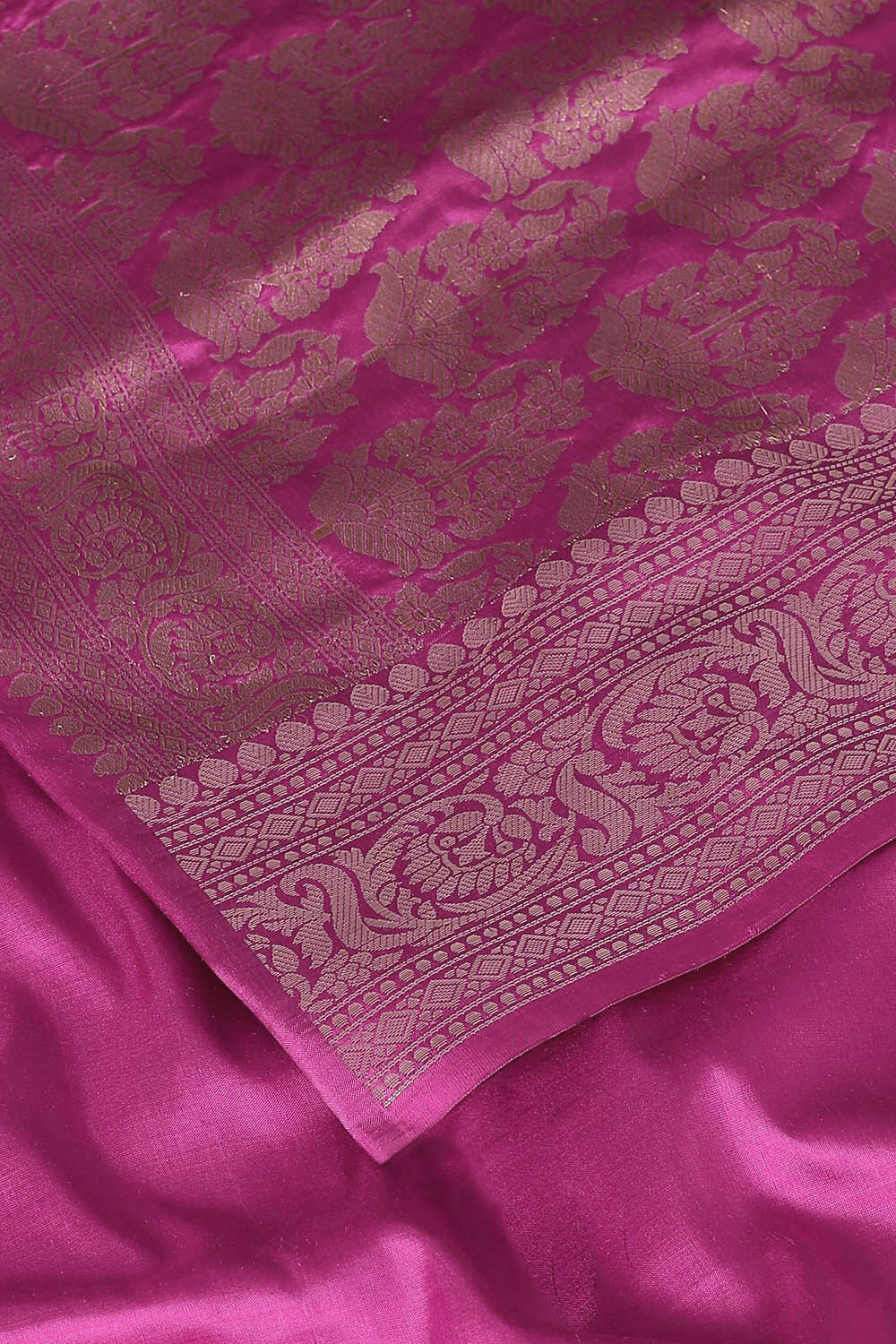 Pink Pure Silk Banarasi Saree image number null