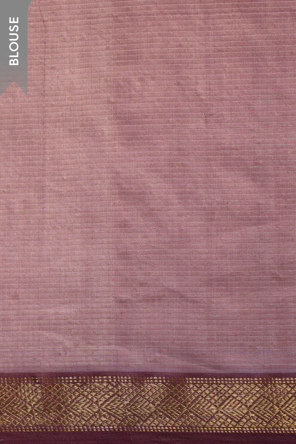 Purple Woven Pure Silk Cotton Maheshwari Saree image number null