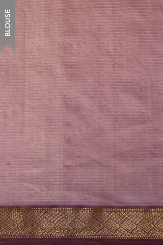 Purple Woven Pure Silk Cotton Maheshwari Saree thumbnail image number null