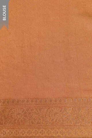 Light Red Viscose Tissue Woven Saree thumbnail image number null