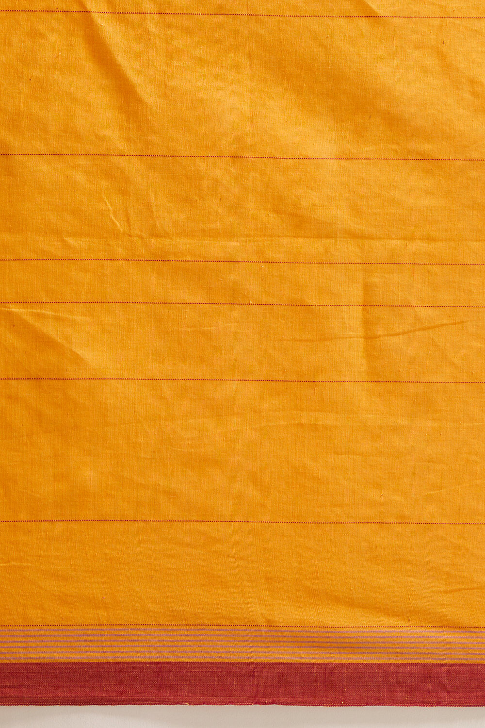 Yellow Pure Cotton Jamdani Saree image number null