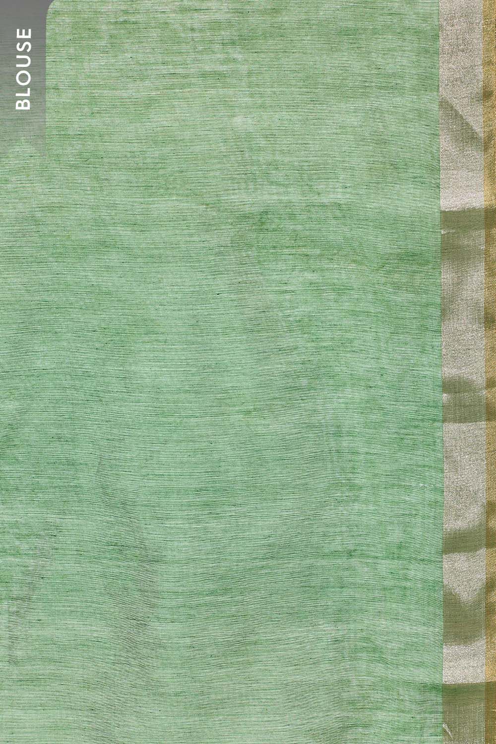 Dark Green Woven Pure Silk Cotton Chanderi Saree image number null