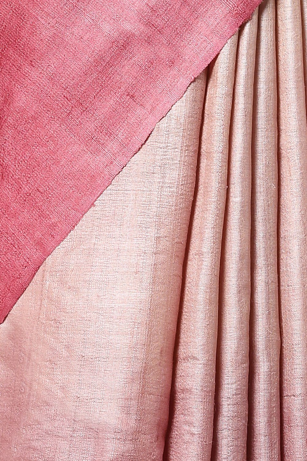 Multicolored Pure Tussar Woven Saree image number null