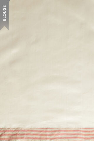 White Woven Pure Silk Cotton Eknaliya Chanderi Saree thumbnail image number null