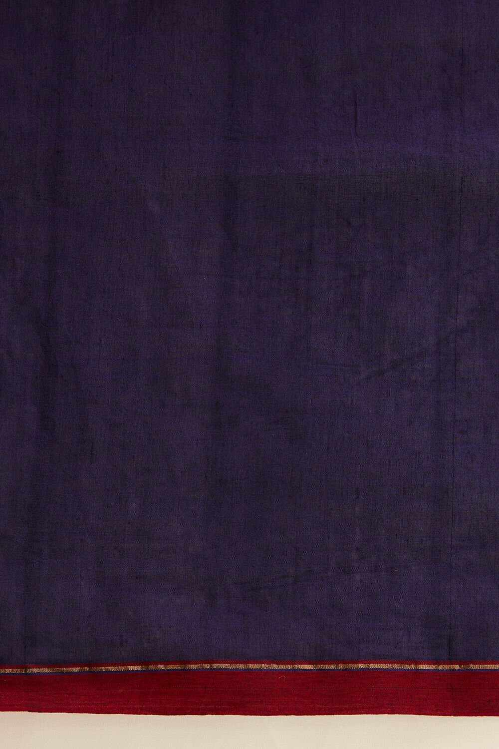 Blue Pure Cotton Jamdani Bengali Saree image number null