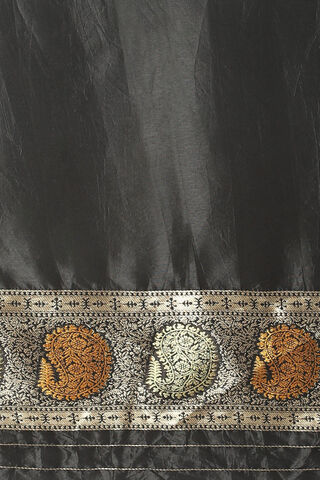 Dark Grey Pure Luxe Vegan Saree thumbnail image number null