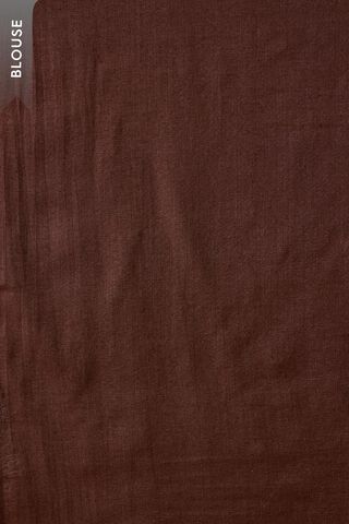 Brown Chattisgarh Woven Pure Tussar Silk Saree thumbnail image number null