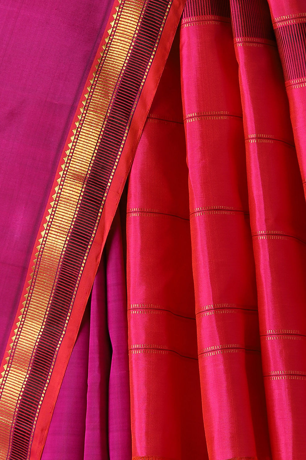Pink Pure Silk Kanjivaram Saree image number null