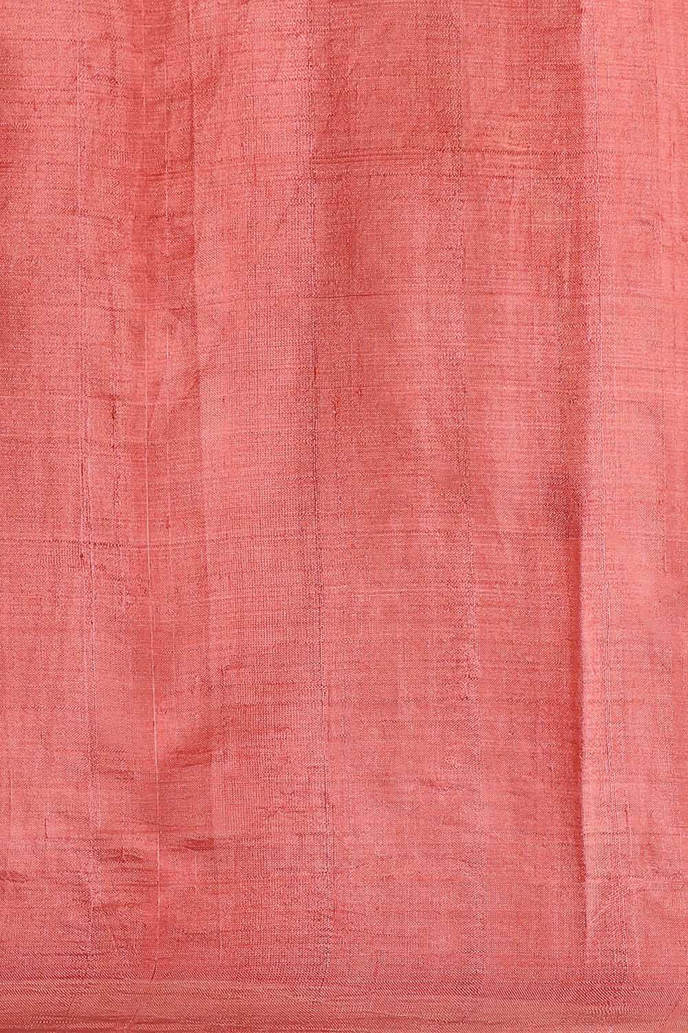 Blue Silk Hand Painted Saree image number null