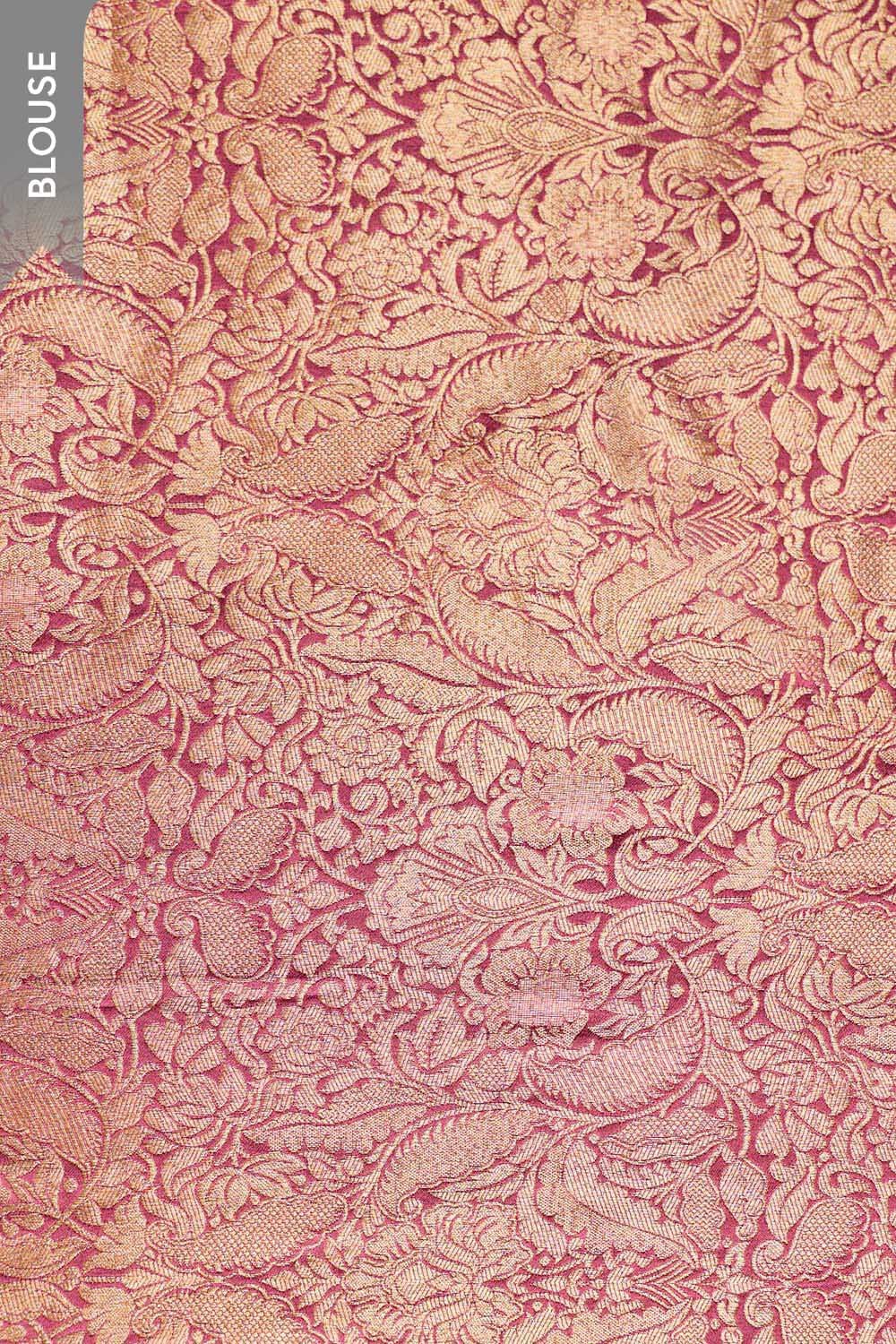 Light Pink Pure Viscose Embroidered Saree image number null