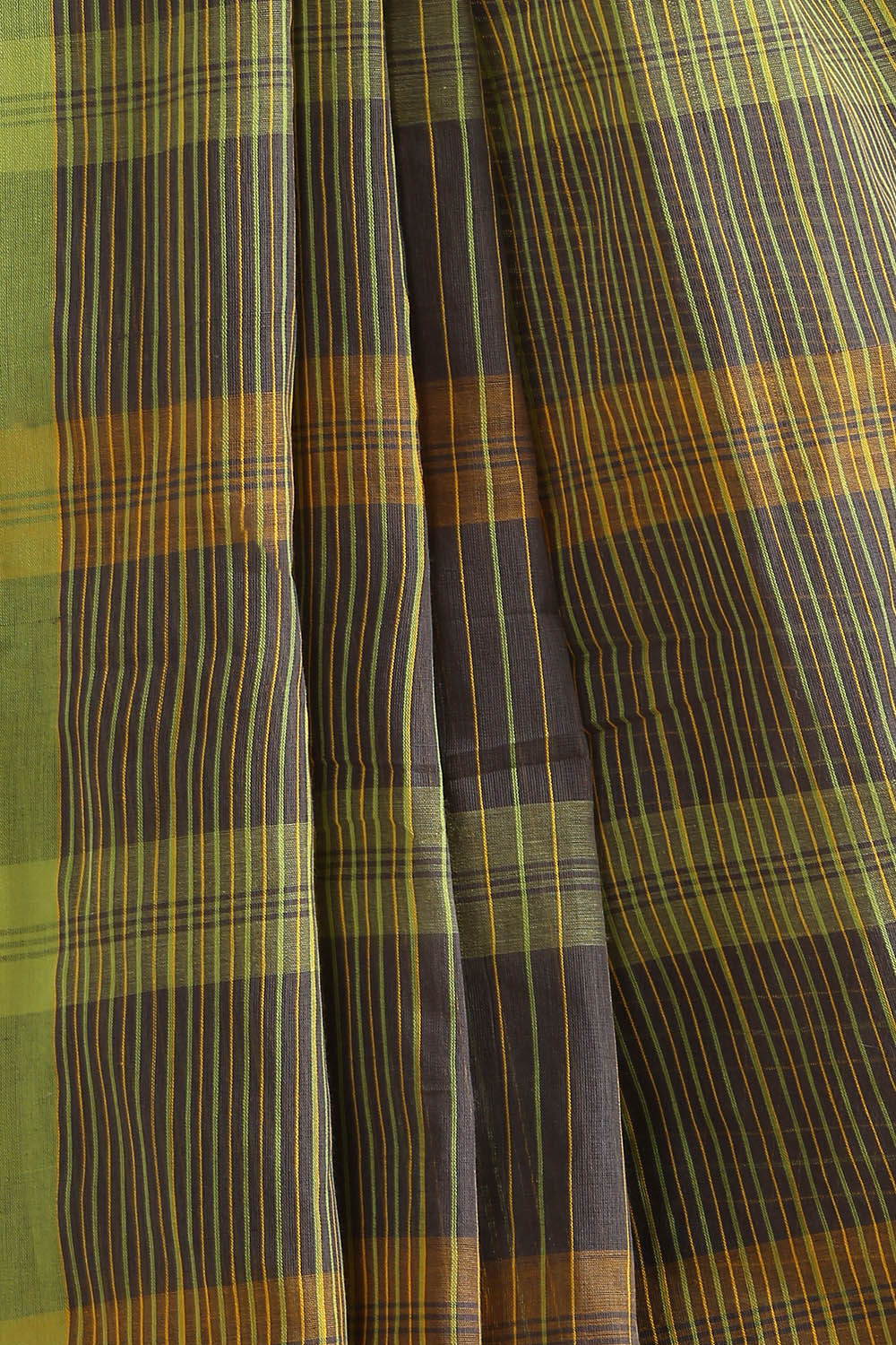 Green Pure Cotton Naranyanpet Saree image number null
