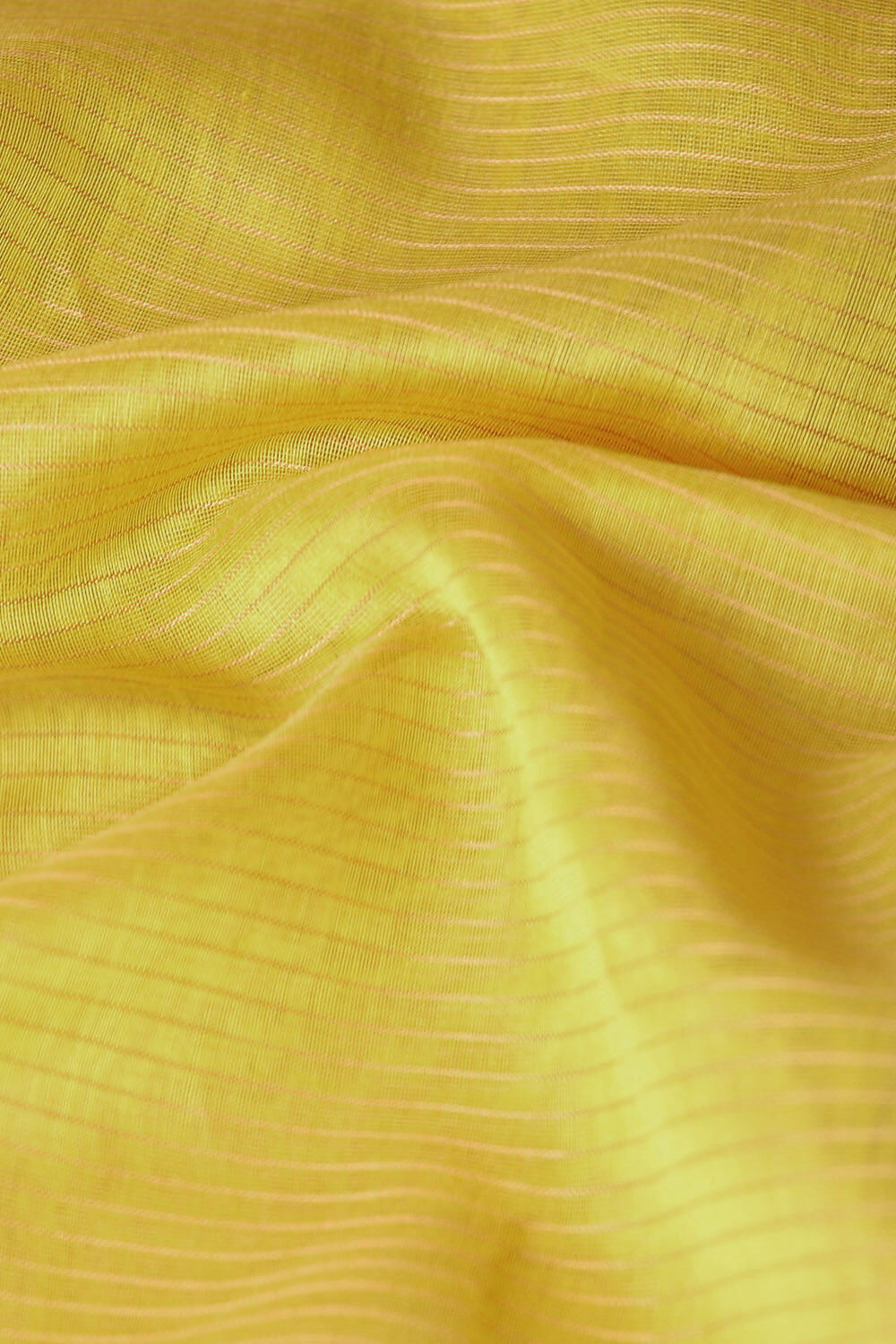 Yellow Pure Silk Cotton Maheswari Saree image number null