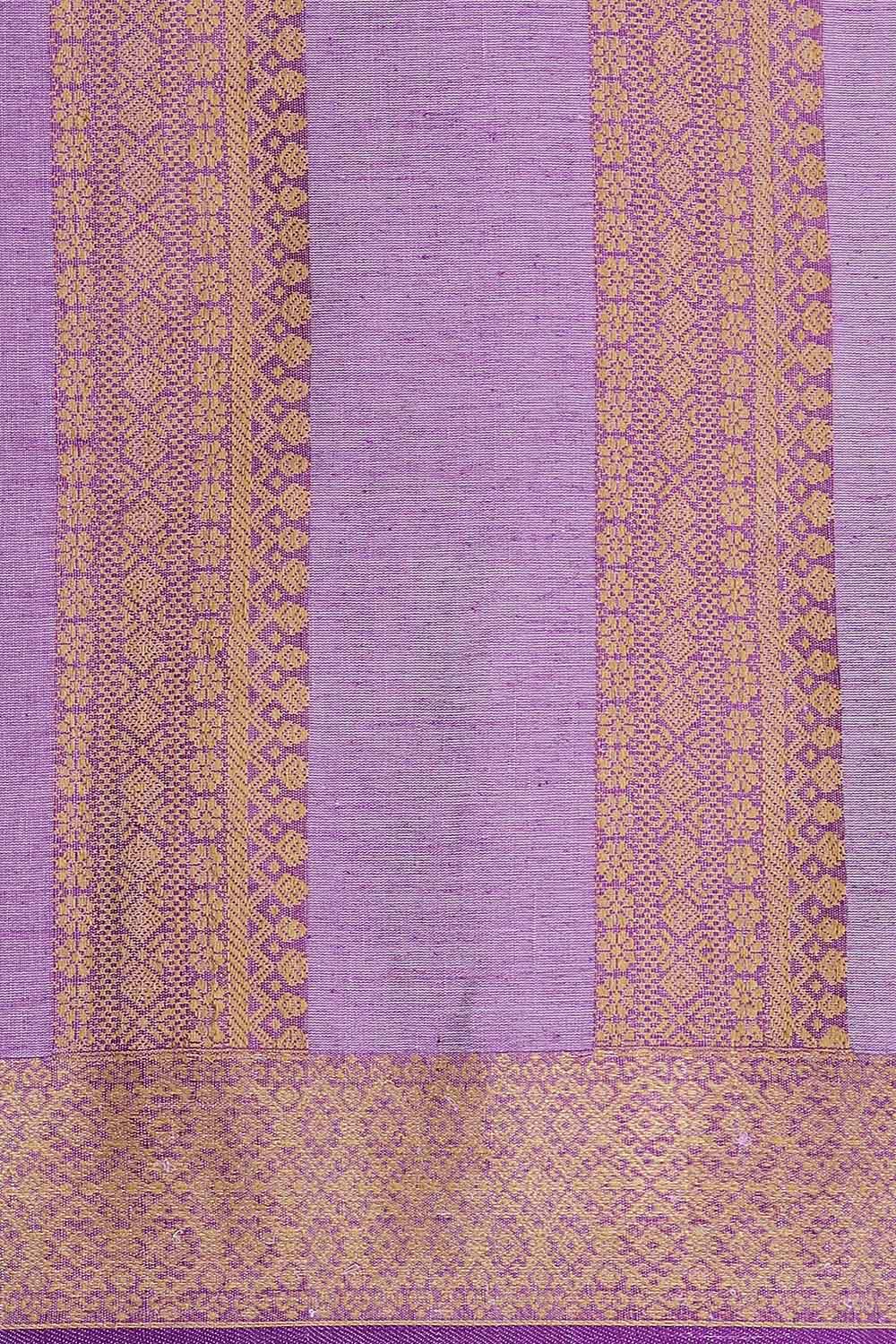 Purple Modal Eri Assam Saree image number null